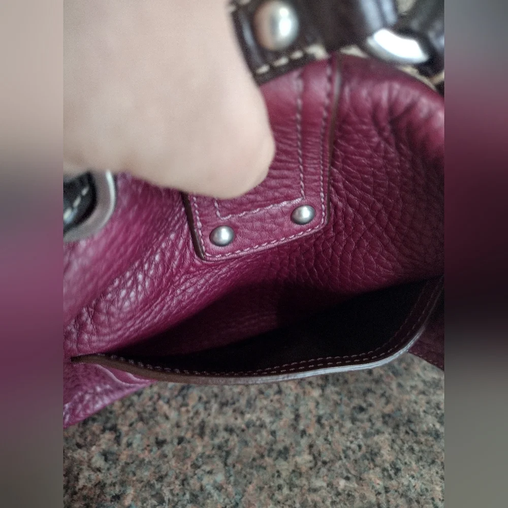 NWT Coach Chelsea Pebbled Leather Medium Shoulder Bag Purse Silver Hardw… - Picture 10 of 17